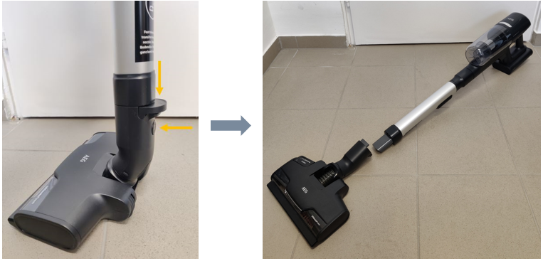 Set Accessori Aspirapolvere 35 Mm – Tubo Telescopico, Bocchetta Pavimenti E Spazzola Per Mobili Per AEG Electrolux